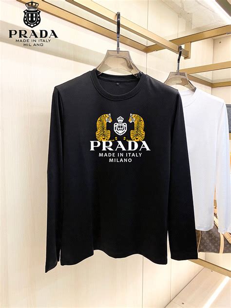 prada t shirt fake|prada long sleeve t shirt.